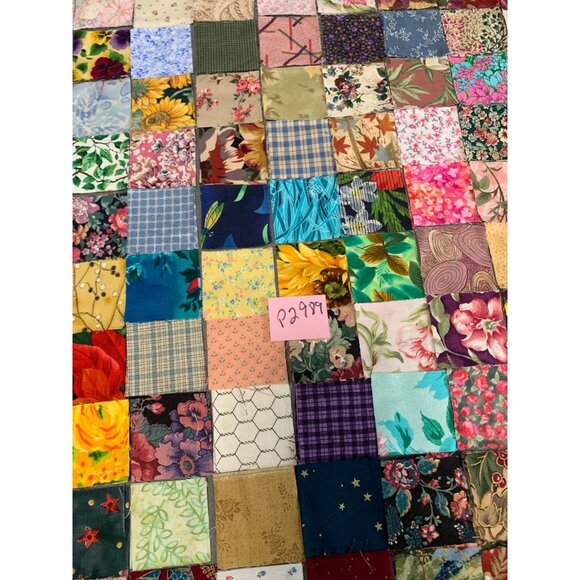 200 Floral 2" Precut Cotton Fabric Squares Bundle Quilting Craft Sewing - Picture 10 of 11